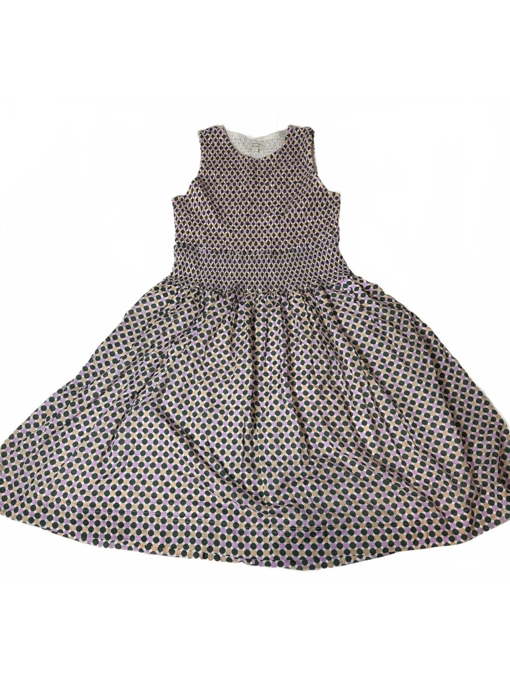 ON:34TH XL Sleeveless Geometric Pattern Dress
